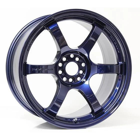 Gram Lights 57DR 17x9.0 +12 5x114.3 Eternal Blue Pearl