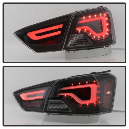 xTune 2014 - 2019 Chevy Impala (Excl 14-16 Limited) LED Tail Lights - Black Smoke (ALT-JH-CIM14-LBLED-BSM)