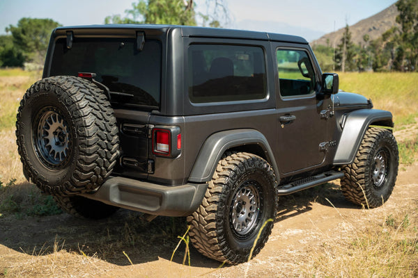 DV8 Offroad 2018+ Jeep Wrangler JL 2-Door Bolt-On OE Plus Side Steps