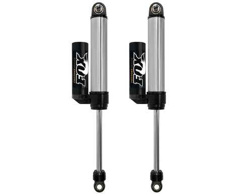 Fox 2017 + Ford F250 F350 Superduty 2.5 Factory Series 10in Remote Reservoir Front Shock Set / 4-6in. Lift