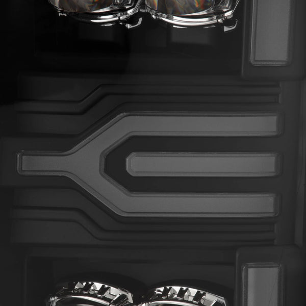 AlphaRex 2020 - 2022 Ford F-250/350/450 SD NOVA-Series LED Proj Headlights Bk w/Actv Light SeqSig & SBDRL