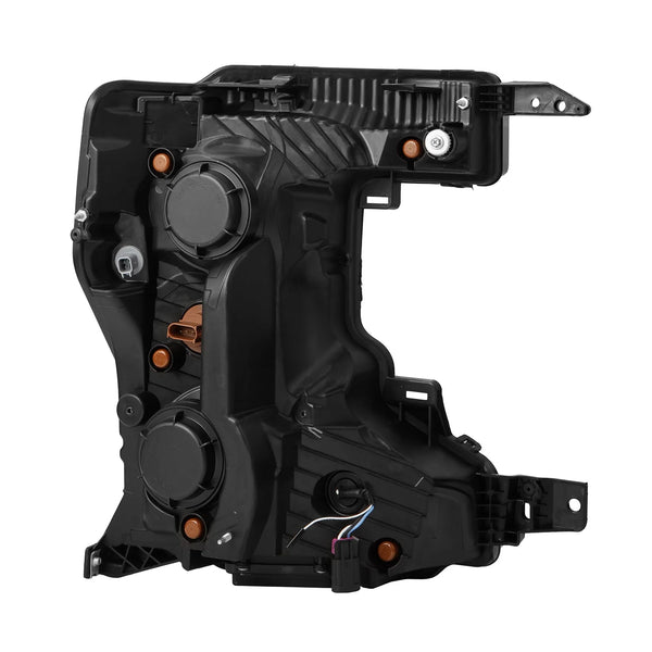 AlphaRex 2020 - 2022 Ford F-250/350/450 SD NOVA-Series LED Proj Headlights Bk w/Actv Light SeqSig & SBDRL