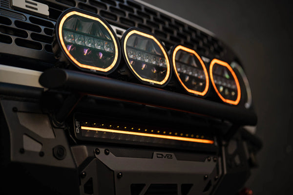 DV8 Offroad Elite Series 20in Dual Row Light Bar w/ Accent Light