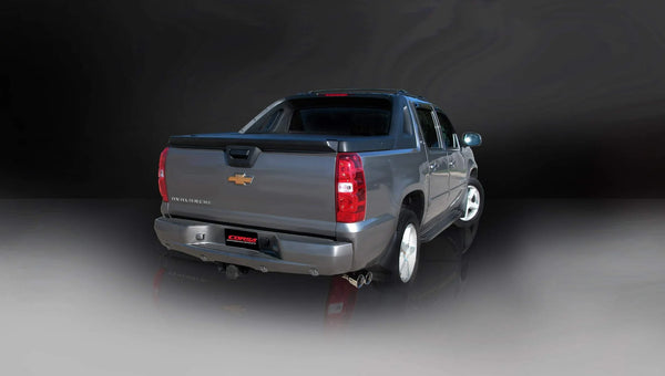 Corsa 2007 - 2009 Chevrolet Suburban / Yukon XL / Avalanche 1500 5.3L V8 Polished Sport Cat-Back Exhaust