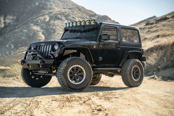DV8 Offroad 2007-2018 2-Door Jeep Wrangler JK | OE Plus Side Steps