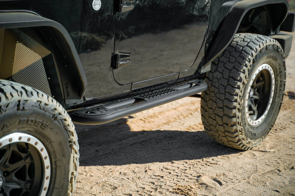 DV8 Offroad 2007-2018 2-Door Jeep Wrangler JK | OE Plus Side Steps