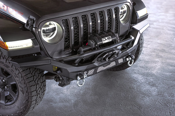 DV8 Offroad 2007 - 2018 Jeep Wrangler JK / 2018 + Wrangler JL / 2020 + Gladiator JT MTO Series Front Bumper