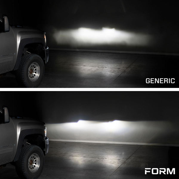 Form Lighting 2007-2013 Chevrolet Silverado LED Projector Headlights (Pair)