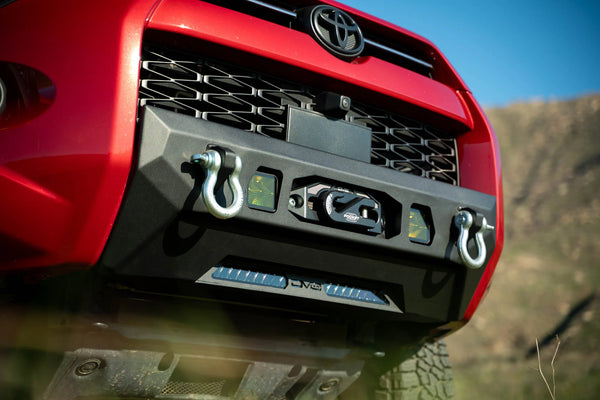 DV8 Offroad 2014-2024 Toyota 4Runner | Centric Series Winch Front Bumper