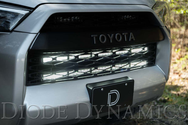 Diode Dynamics 2014 - 2019 Toyota 4Runner SS30 Dual Stealth Lightbar Kit - White Driving
