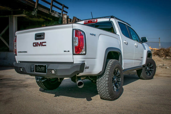 DV8 Offroad 2015-2022 Chevy Colorado and GMC Canyon Steel Rear Bumper