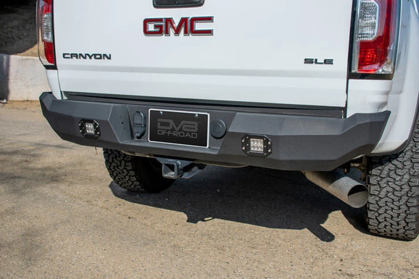 DV8 Offroad 2015-2022 Chevy Colorado and GMC Canyon Steel Rear Bumper