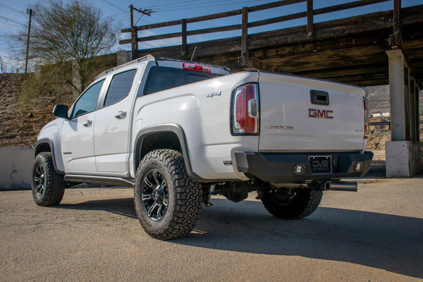 DV8 Offroad 2015-2022 Chevy Colorado and GMC Canyon Steel Rear Bumper