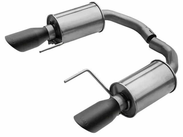 Roush 2015 - 2025 Mustang V6 / EcoBoost Black Tip Axle Back Exhaust