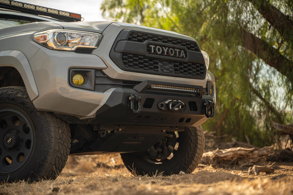 DV8 Offroad 2016-2023 Toyota Tacoma | Center Mount Front Bumper V2