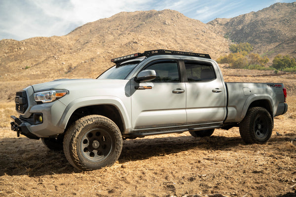 DV8 Offroad 2016-2023 Toyota Tacoma Crew Cab | OE Plus Side Steps