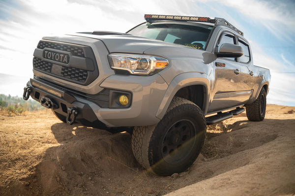 DV8 Offroad 2016-2023 Toyota Tacoma Crew Cab | OE Plus Side Steps