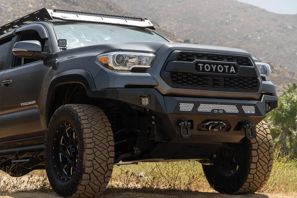 DV8 2016 - 2023 Toyota Tacoma MTO Series Winch Front Bumper