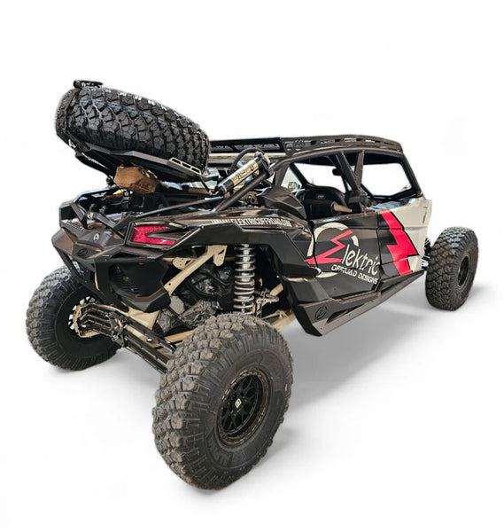 Elektric Offroad 2017-2026 Can Am X3 Maverick Volt Baja Tire Rack