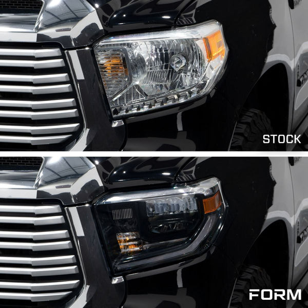 Form Lighting 2014-2021 Toyota Tundra LED Reflector Headlights (Pair)