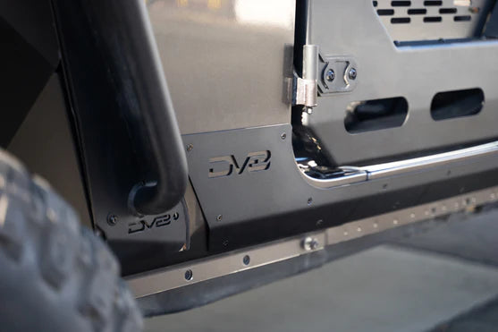 DV8 Offroad 2018 - 2026 Jeep Wrangler JL Rock Skins (4 Door Only)