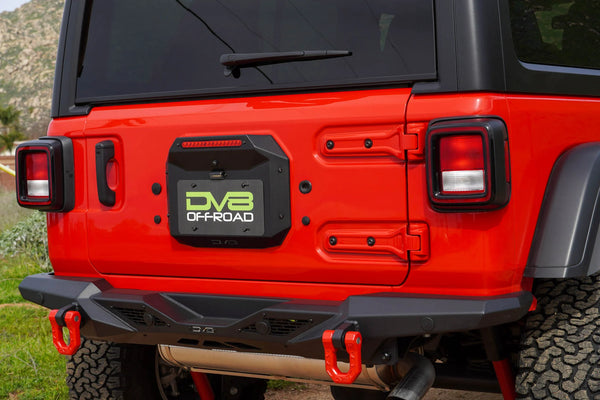 DV8 Offroad Jeep Wrangler (JL) Spare Tire Delete Kit