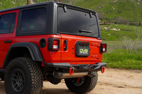 DV8 Offroad Jeep Wrangler (JL) Spare Tire Delete Kit