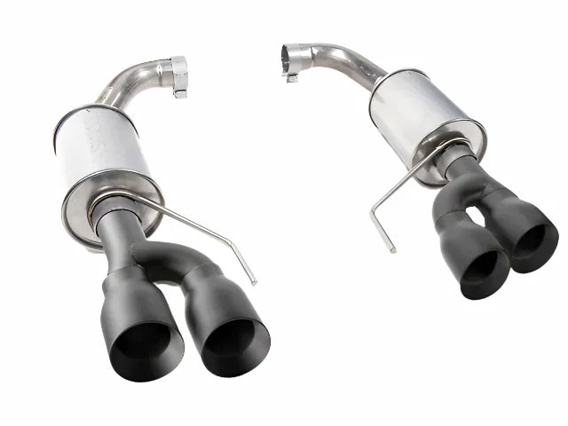 Roush 2018 - 2025 Mustang GT Black Tip Axle Back Exhaust
