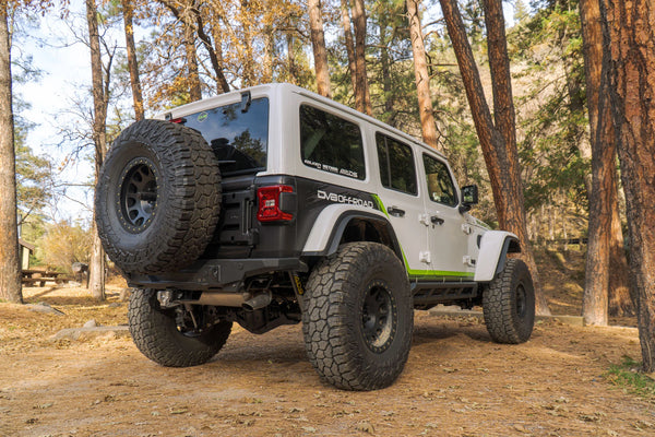 DV8 Offroad 2018 + Jeep Wrangler JL Spare Tire Carrier