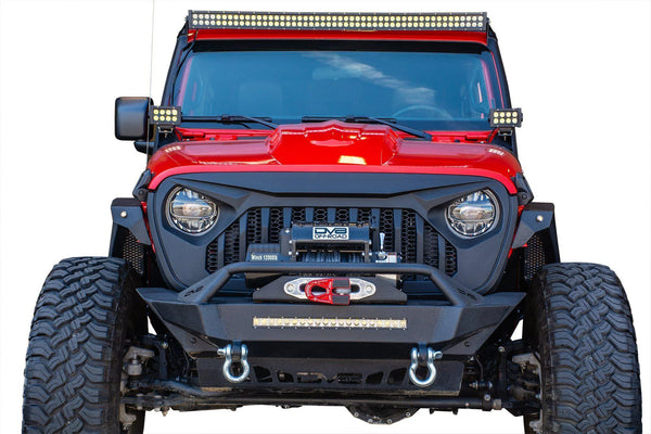 DV8 Offroad 2018+ Jeep Wrangler JL / 2020 + Gladiator JT Angry Grill