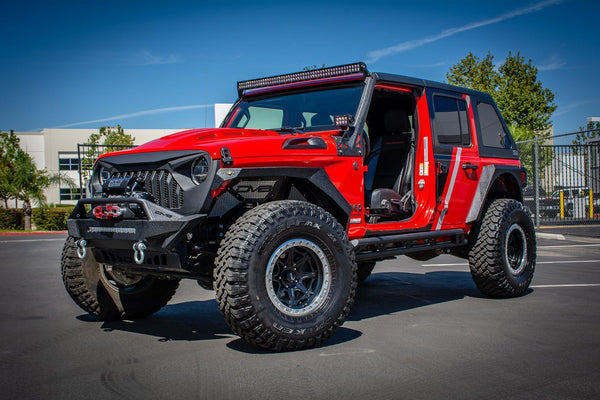 DV8 Offroad 2018+ Jeep Wrangler JL / 2020 + Gladiator JT Angry Grill