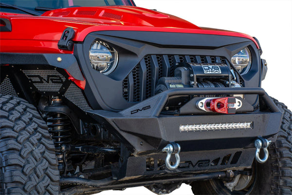 DV8 Offroad 2018+ Jeep Wrangler JL / 2020 + Gladiator JT Angry Grill