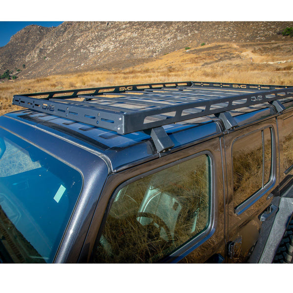 DV8 Offroad 2018 + Jeep Wrangler JL 4-Door Roof Rack