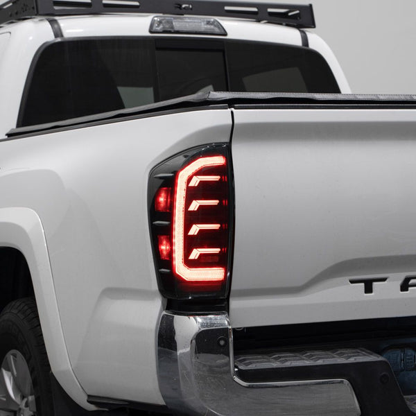 Form Lighting 2016-2023 Toyota Tacoma LED Tail Lights Smoked (Pair)