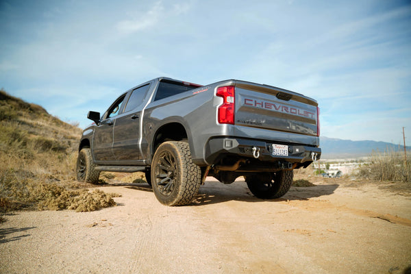 DV8 Offroad 2019 + Chevrolet/GMC Silverado / Sierra 1500 Spec Series Rear Bumper