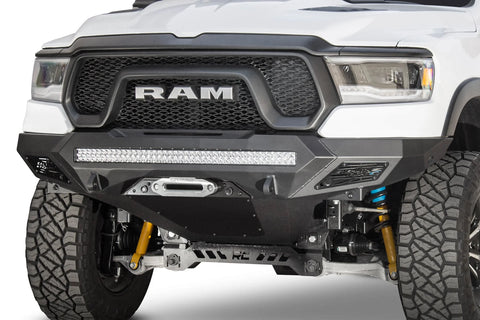 Addictive Desert Designs 2019 - 2023 Ram Rebel 1500 Stealth Fighter Front Bumper w/Winch&Parking Sensor Mounts
