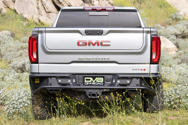 DV8 Offroad 2019-2026 Chevy Silverado & GMC Sierra 1500 Tube Rear Bumper
