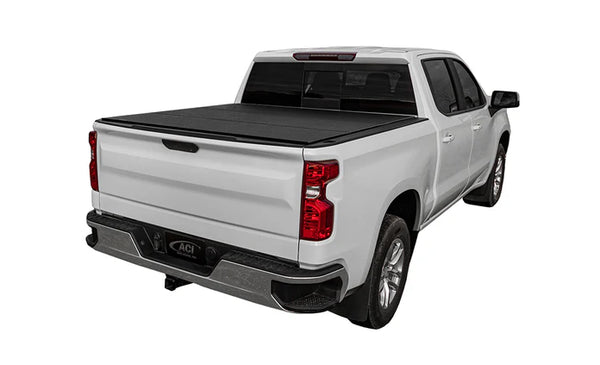 Access LOMAX Tri-Fold Cover 2022+ Ford Maverick 4ft 5in Bed - Black Urethane Tonneau