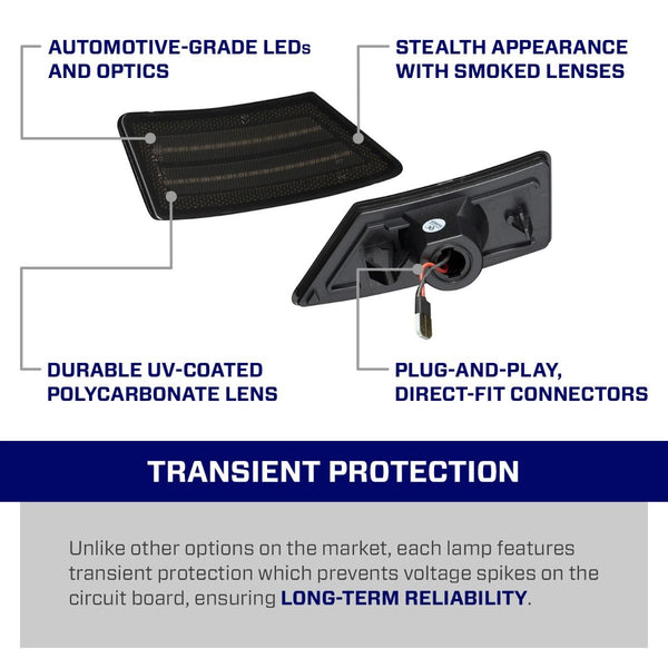 Form Lighting 2019-2023 Ford Ranger LED Sidemarkers (pair)