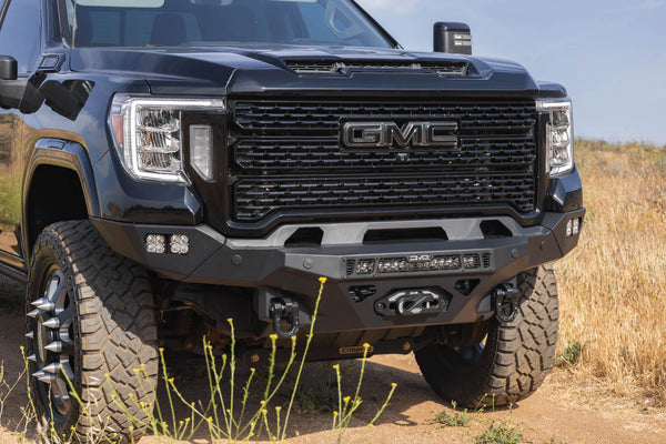 DV8 Offroad 2020-2023 GMC Sierra 2500/3500 Spec Series Front Bumper