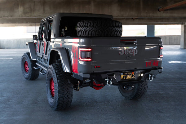 DV8 Offroad 2020 + Jeep Gladiator JT | FS-15 Series Rear Bumper