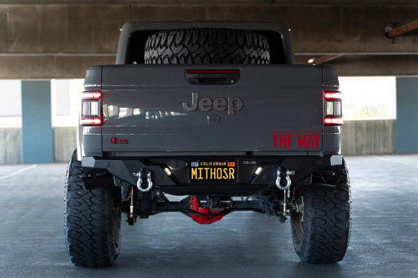 DV8 Offroad 2020 + Jeep Gladiator JT | FS-15 Series Rear Bumper