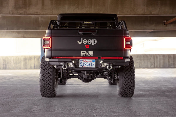DV8 Offroad 2020 + Jeep Gladiator JT MTO Series Rear Bumper