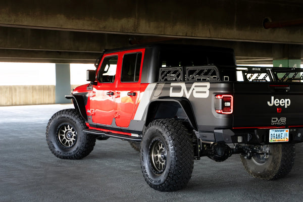 DV8 Offroad 2020 + Jeep Gladiator JT Slim Fender Flares