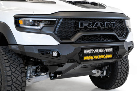 Addictive Desert Designs 2021 + Dodge RAM 1500 TRX Bomber Front Bumper (20in Lights)