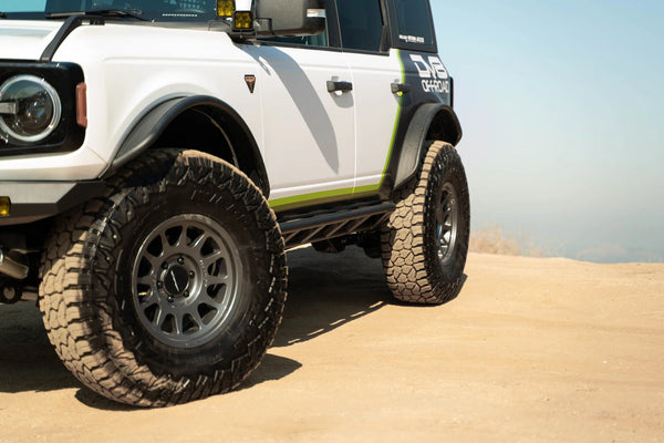 DV8 Offroad 2021+ Ford Bronco (excl. 2-Door/Raptor) FS-15 4-Door Rock Sliders V2
