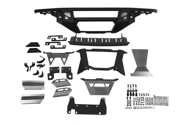 DV8 Offroad 2021 + Ford Bronco Tube Serries Front Bumper - Black Powdercoat