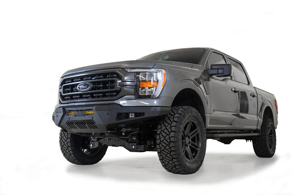 Addictive Desert Designs 2021-2023 Ford F-150 HoneyBadger Front Bumper w/o Top Hoop