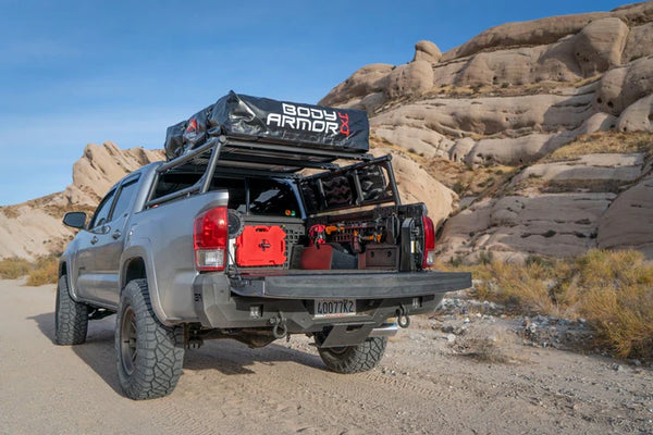 Body Armor 4x4 2005+ Toyota Tacoma Bed Side Molle System
