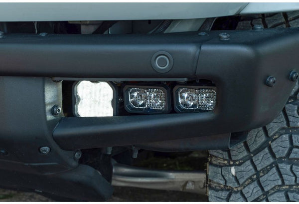Diode Dynamics 2021 + Ford Bronco Stage Series Fog Pocket Kit - White / Sport